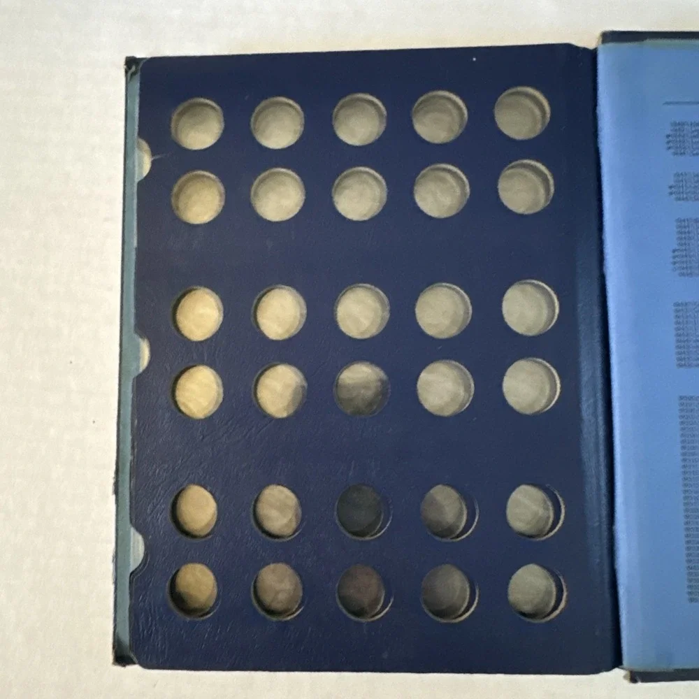 Vintage Whitman Bookshelf Lincoln Cents 1909-1940 Album #9405